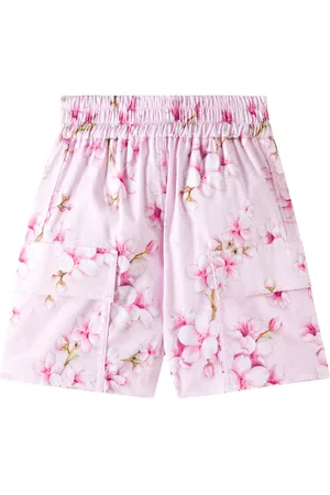 MONNALISA Bedruckte Shorts aus Baumwollpopeline