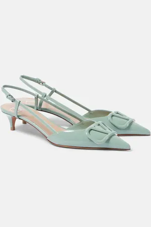 VALENTINO GARAVANI Slingback-Pumps VLogo Signature 40 aus Lackleder