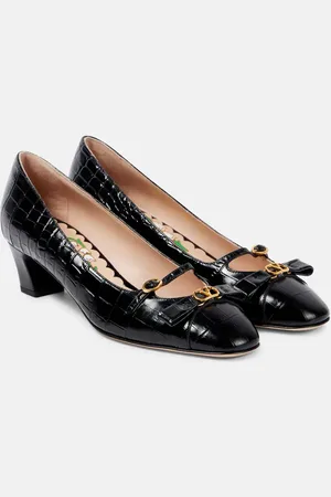 VALENTINO GARAVANI Pumps Bowow 45 aus Leder