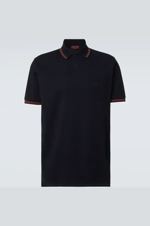 Gucci Polohemd Double G aus Piqué