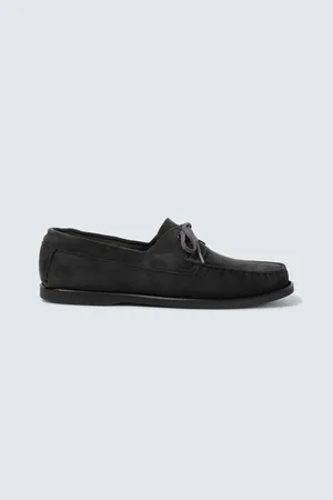 Saman Amel Segelschuhe City Moc aus Veloursleder