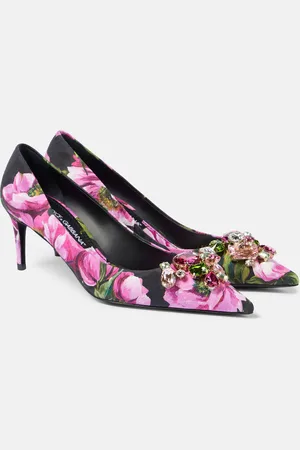 Dolce & Gabbana Pumps Lollo mit Kristallen