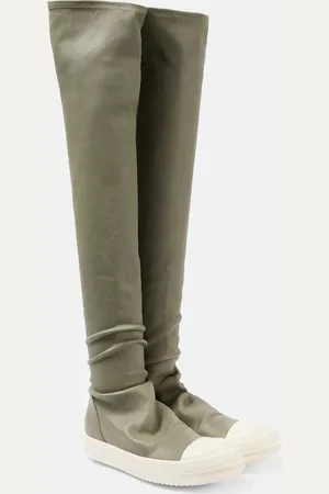 Rick Owens Overknee-Stiefel Stockings aus Leder