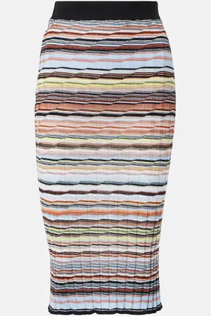 Missoni Midirock aus einem Baumwollgemisch