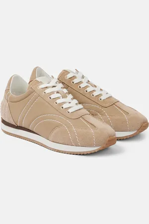 Totême Sneakers mit Veloursleder