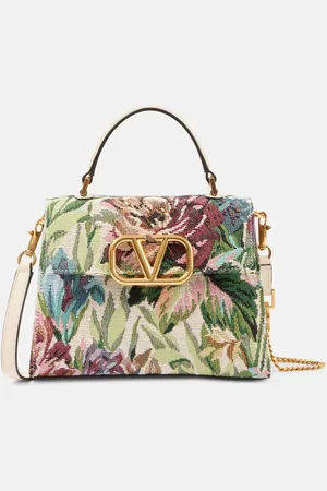 VALENTINO GARAVANI Tote VSling Small aus Jacquard