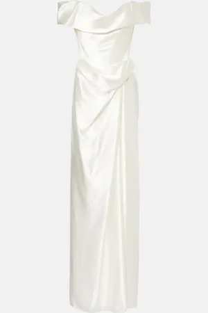 Vivienne Westwood Bridal Robe Mabel aus Seidensatin