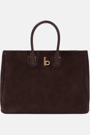 Burberry Tote Rocking Horse Medium aus Veloursleder