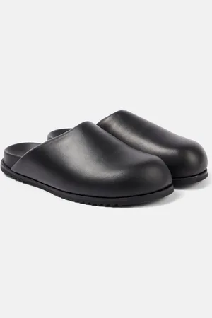Rick Owens Slippers Granola aus Leder