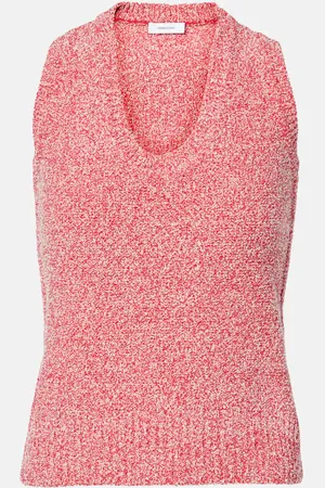 Salvatore Ferragamo Pullover aus einem Baumwollgemisch