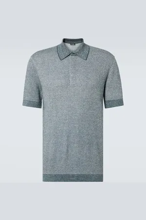 Ermenegildo Zegna Polohemd aus einem Baumwollgemisch