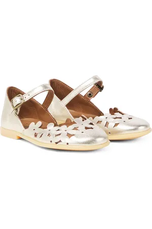 PèPè PèPè Mary-Jane-Ballerinas Laminato aus Leder