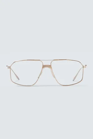 JACQUES MARIE MAGE Eckige Sonnenbrille