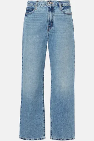 Frame Cropped Straight Jeans Le Jane