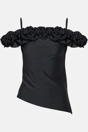 COPERNI Off-Shoulder-Top aus einem Baumwollgemisch