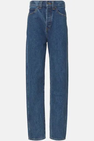 Khaite High-Rise Tapered Jeans Corben