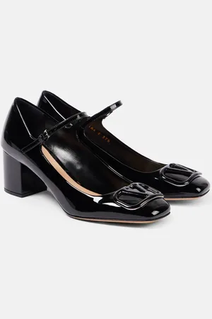 VALENTINO GARAVANI Mary-Jane-Pumps VLogo Signature 60 aus Lackleder
