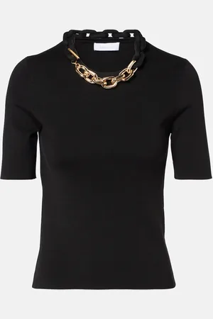 Paco rabanne Top aus einem Seidengemisch
