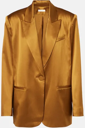 The Sei Oversize-Blazer aus Seidensatin