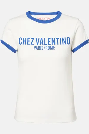 VALENTINO T-Shirt Chez aus Baumwolle