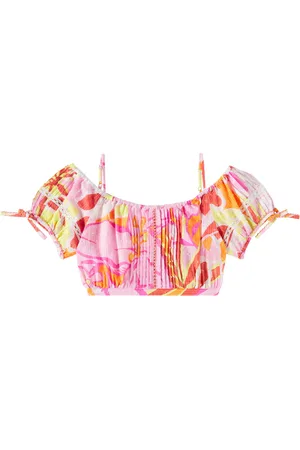 POUPETTE ST BARTH Bedrucktes Top Bonnie aus Baumwolle