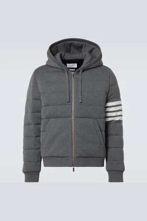 Thom Browne Wattierte Jacke 4-Bar aus Schurwolle