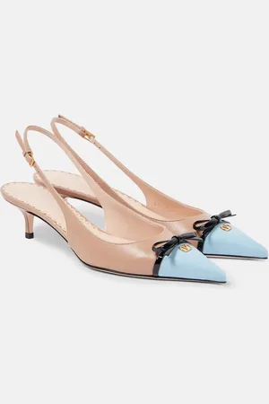 VALENTINO GARAVANI Slingback-Pumps Bepointy 45 aus Leder