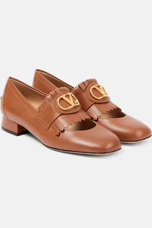 VALENTINO GARAVANI Loafer-Pumps VLogo Signature aus Leder