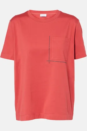 Brunello Cucinelli T-Shirt aus Baumwoll-Jersey