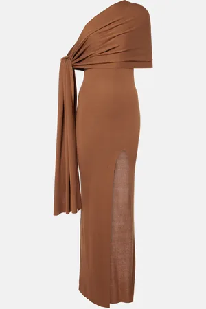AYA MUSE One-Shoulder-Maxikleid Hale