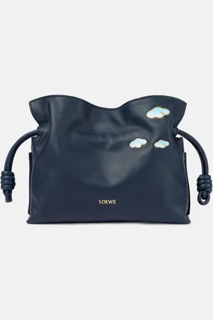 Loewe Bedruckte Clutch Flamenco Mini aus Leder
