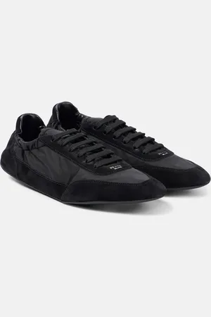 Prada Sneakers Collapse aus Re-Nylon mit Veloursleder