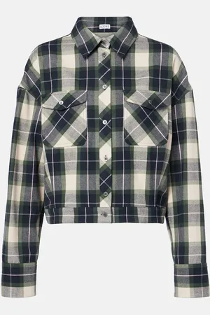 Loewe Cropped-Hemd aus Baumwolle