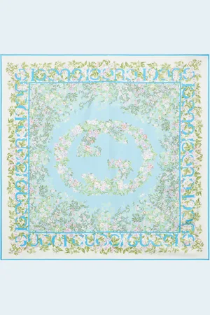 Gucci Tuch GG aus Seiden-Twill