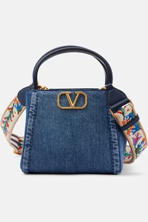 VALENTINO GARAVANI Tote Alltime Small aus Denim