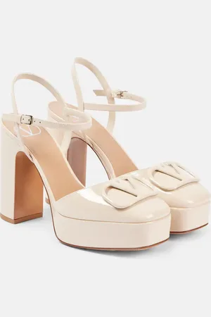 VALENTINO GARAVANI Plateau-Pumps VLogo Signature 115 aus Lackleder