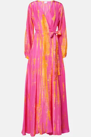 ANNA KOSTUROVA Maxikleid aus Seide