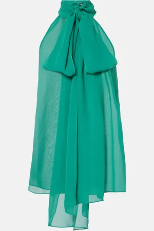 Tom Ford Top aus Seiden-Georgette