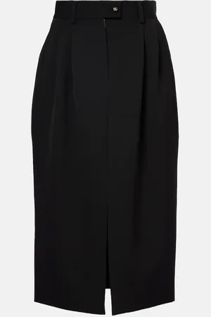 Dolce & Gabbana Midirock aus Schurwolle