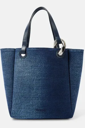 J.W.Anderson Tote Corner Large aus Denim
