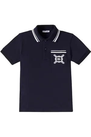 Dolce & Gabbana Polohemd Bandana aus Baumwoll-Piqué
