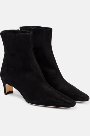 Staud Ankle Boots Wally 55 aus Veloursleder