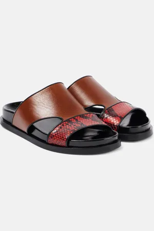 DRIES VAN NOTEN Sandalen aus Leder