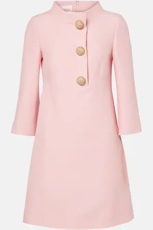 VALENTINO Minikleid aus Crepe Couture mit Kristallen