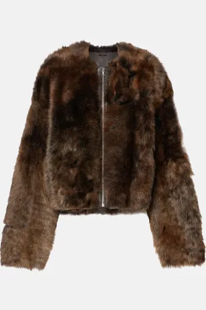 Nour Hammour Cropped-Jacke Dianne aus Shearling