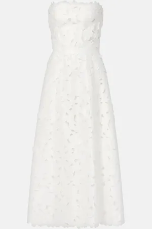 Costarellos Cocktailkleid Norina aus Satin mit Spitze
