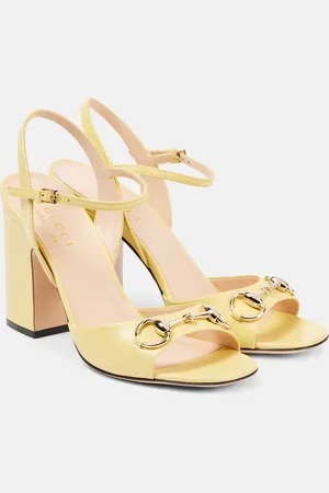 Gucci Sandalen Horsebit aus Leder