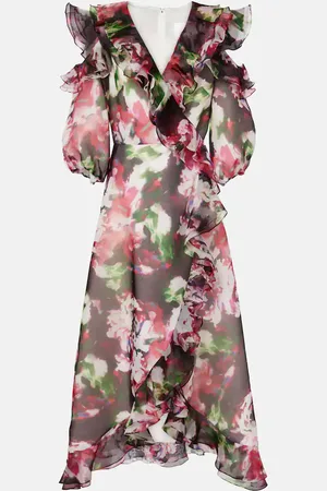 Costarellos Maxikleid Aria aus Seidenorganza