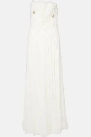 Costarellos Robe Adamaris mit Kristallen