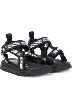 Moschino Sandalen mit Leder